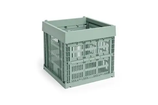 HAY Colour Crate - Cube - Sage green