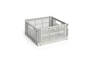 HAY Colour Crate - Medium Square - Grey