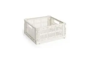 HAY Colour Crate - Medium Square - Off-white