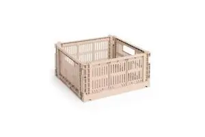 HAY Colour Crate - Medium Square - Powder