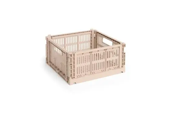 HAY Colour Crate - Medium Square - Powder