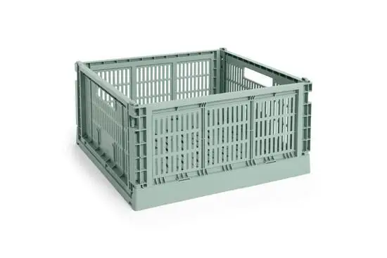 HAY Colour Crate - Large Square - Sage green