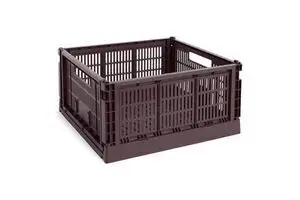 HAY Colour Crate - Large Square - Bordeaux