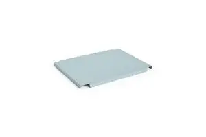 HAY Colour Crate Lid Metal - Medium - Dusty blue