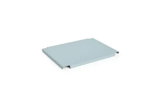 HAY Colour Crate Lid Metal - Medium - Dusty blue