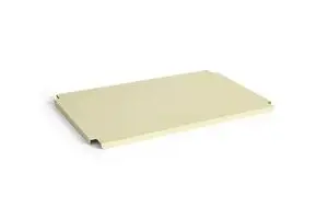 HAY Colour Crate Lid Metal - Large - Light yellow