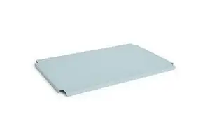 HAY Colour Crate Lid Metal - Large - Dusty blue