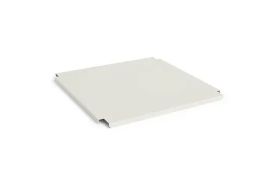 HAY Colour Crate Lid Metal - Large Square - Off-white