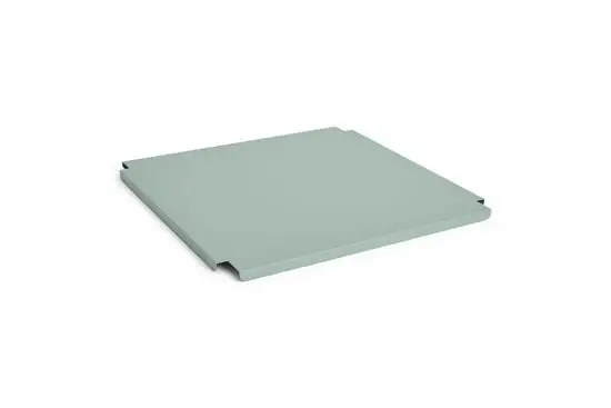 HAY Colour Crate Lid Metal - Large Square - Sage green