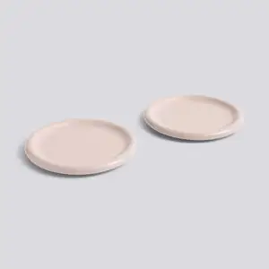 Hay - Barro Plate - 2 stk. - Ø24 - Pink