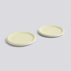 Hay - Barro Plate - 2 stk. - Ø24 - Pistachio