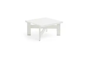 Hay - Crate Low Table-L75 x W75 x H40-White water-based lacquered pinewood