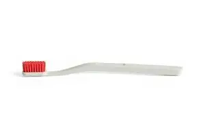 Hay - Tann Toothbrush - Off-white and red