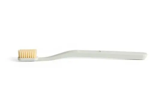 Hay - Tann Toothbrush - Off-white and light yellow