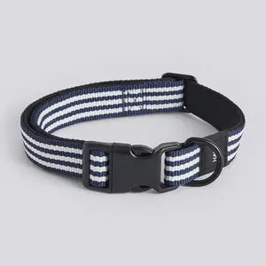 Hay - HAY Dogs Collar Flat - Blå/Hvid