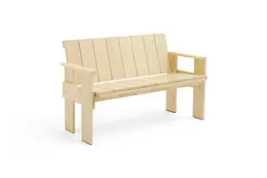 Hay - Crate Dining Bench-Water-based lacquered pinewood