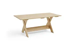 Hay - Crate Dining Table-L180 x W89,5 x H74,5-Water-based lacquered pinewood