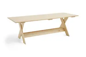 Hay - Crate Dining Table-L230 x W89,5 x H74,5-Water-based lacquered pinewood
