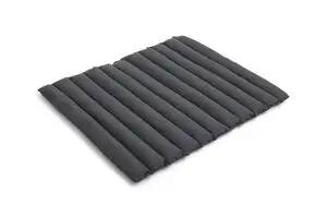 Hay - Soft Quilted Cushion for Palissade-Dining Bench-Anthracite textile