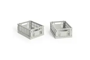 HAY Colour Crate Mini - Set of 2 - Grey