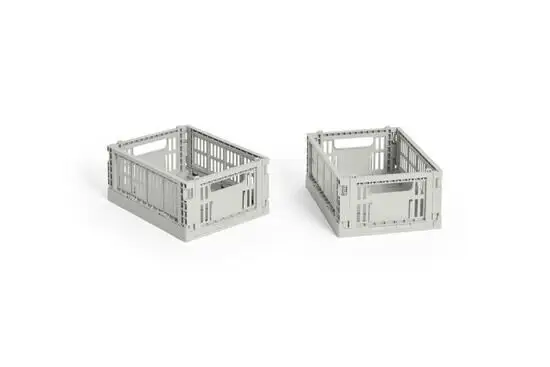 HAY Colour Crate Mini - Set of 2 - Grey