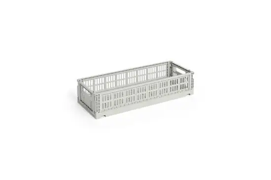 HAY Colour Crate Mini - Oblong - Grey