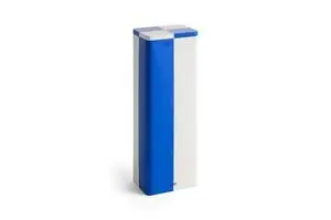 Hay - Tin Container - Blue and off-white