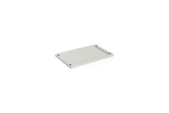 HAY Colour Crate Lid Plastic - Small - Grey