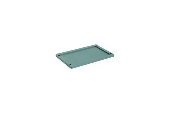 HAY Colour Crate Lid Plastic - Small - Dark green