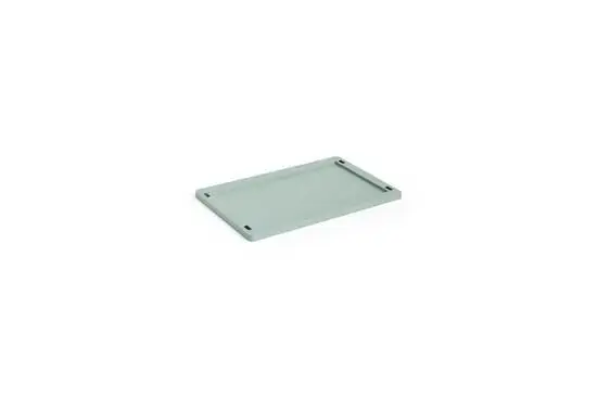 HAY Colour Crate Lid Plastic - Small - Sage green