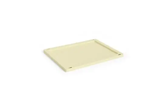 HAY Colour Crate Lid Plastic - Medium - Light yellow