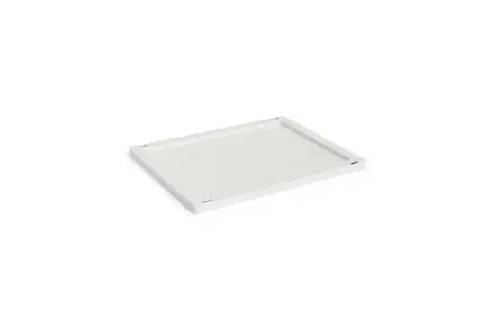 HAY Colour Crate Lid Plastic - Medium - Off-white