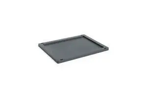 HAY Colour Crate Lid Plastic - Medium - Charcoal