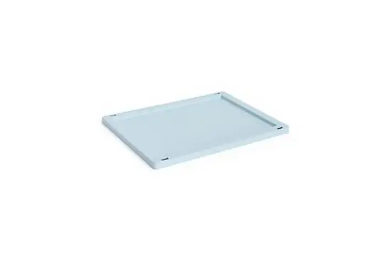 HAY Colour Crate Lid Plastic - Medium - Soft blue