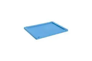 HAY Colour Crate Lid Plastic - Medium - Electric blue