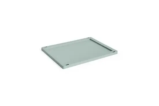 HAY Colour Crate Lid Plastic - Medium - Sage green