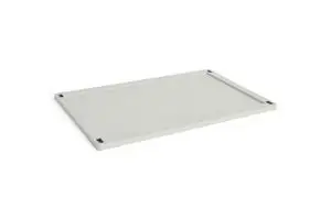 HAY Colour Crate Lid Plastic - Large - Grey