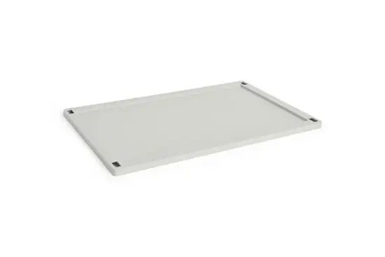 HAY Colour Crate Lid Plastic - Large - Grey