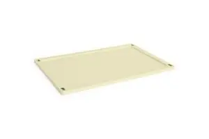 HAY Colour Crate Lid Plastic - Large - Light yellow