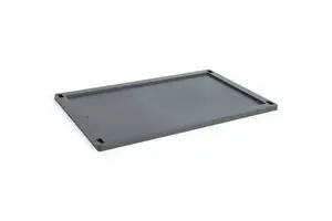 HAY Colour Crate Lid Plastic - Large - Charcoal
