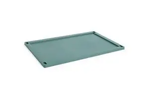 HAY Colour Crate Lid Plastic - Large - Dark green