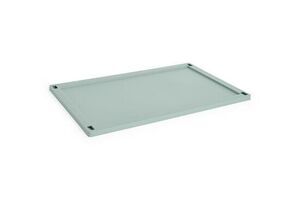 HAY Colour Crate Lid Plastic - Large - Sage green