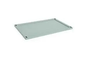 HAY Colour Crate Lid Plastic - Large - Sage green
