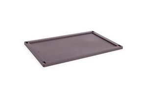 HAY Colour Crate Lid Plastic - Large - Bordeaux
