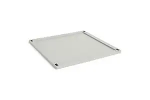 HAY Colour Crate Lid Plastic - Large Square - Grey
