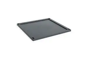HAY Colour Crate Lid Plastic - Large Square - Charcoal