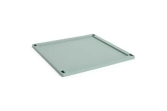 HAY Colour Crate Lid Plastic - Large Square - Sage green