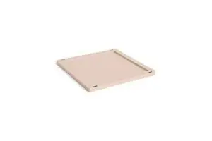 HAY Colour Crate Lid Plastic - Medium Square / Cube - Powder