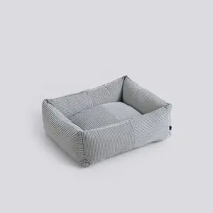 Hay - HAY Dogs Bed Zip - Small - Blå/Hvid