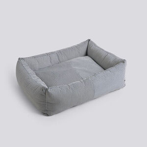 Hay - Hundekurv - Dogs Bed Zip - Large - Blå/Hvid - 96x75 cm